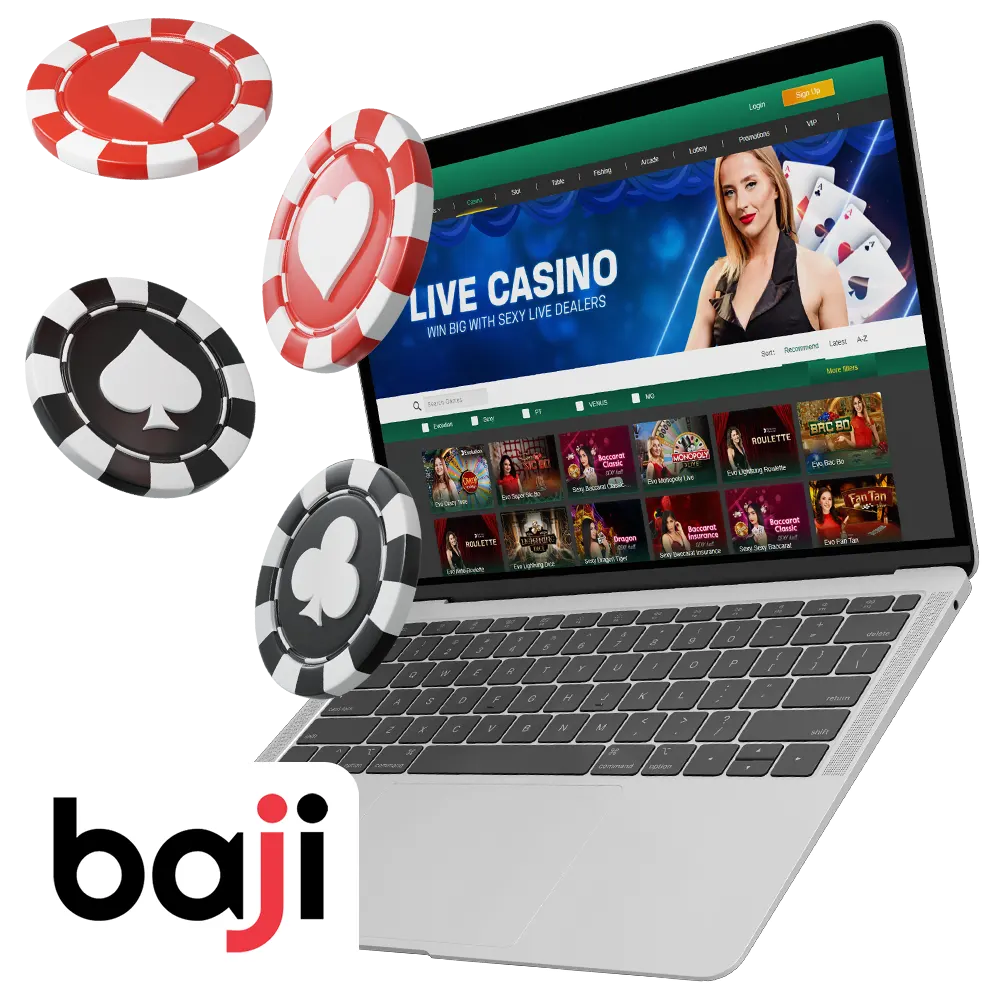 Baji live casino online