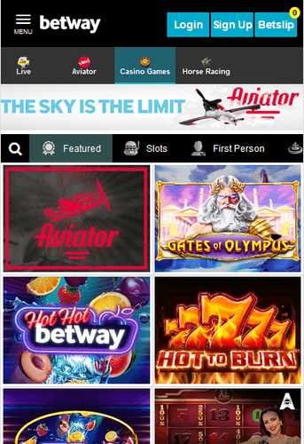 Betway - live casino games