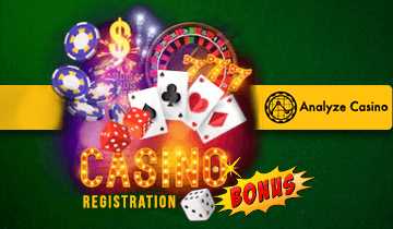 Casino sign up bonuses