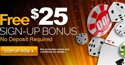 Free sign up bonus no deposit casino