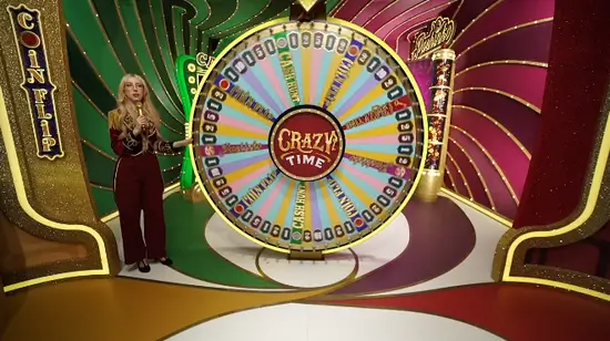 Live crazy time casino