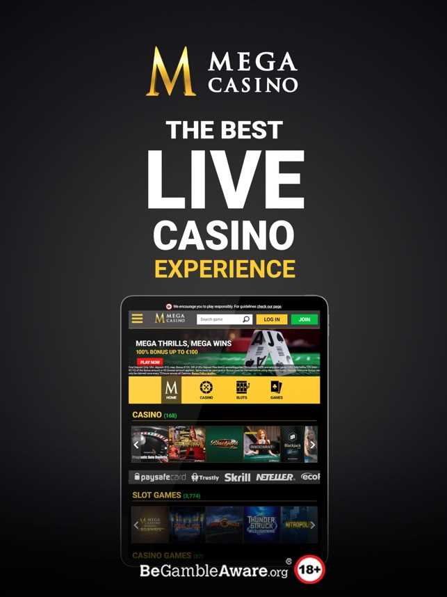 Mega casino app download