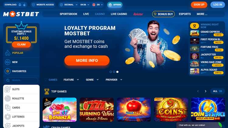 Mostbet.com casino