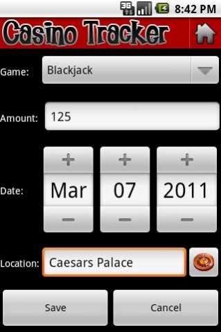 Online casino tracker